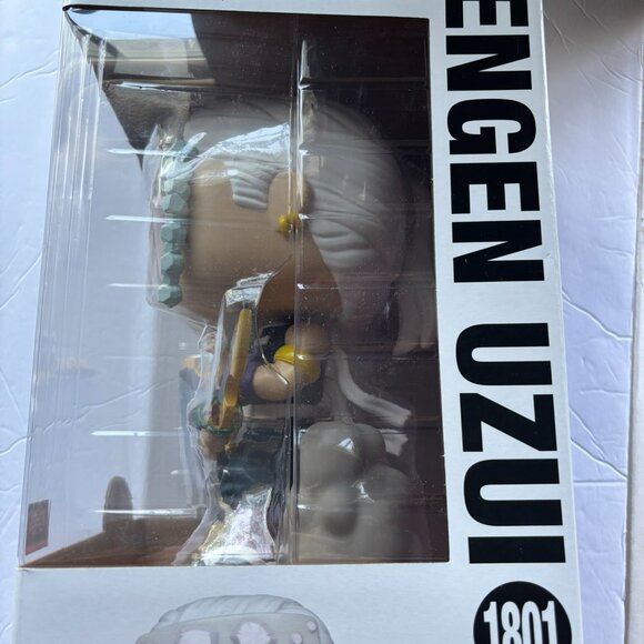 NEW 2025 TargetCon Demon Slayer Tengen Uzui 10'' Jumbo Funko Pop Figure #1801 - Picture 9 of 10